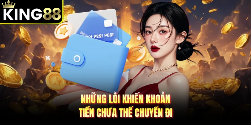 Những lỗi khiến khoản tiền chưa thể chuyển đi