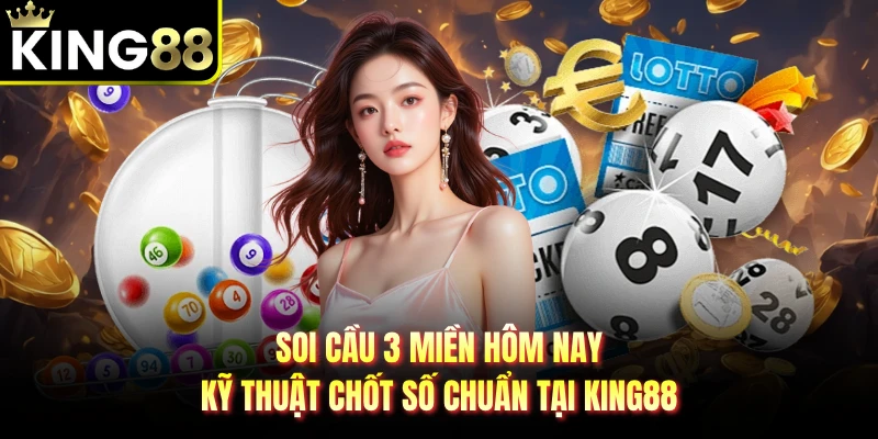 Soi Cầu 3 Miền Hôm Nay - Kỹ Thuật Chốt Số Chuẩn Tại KING88